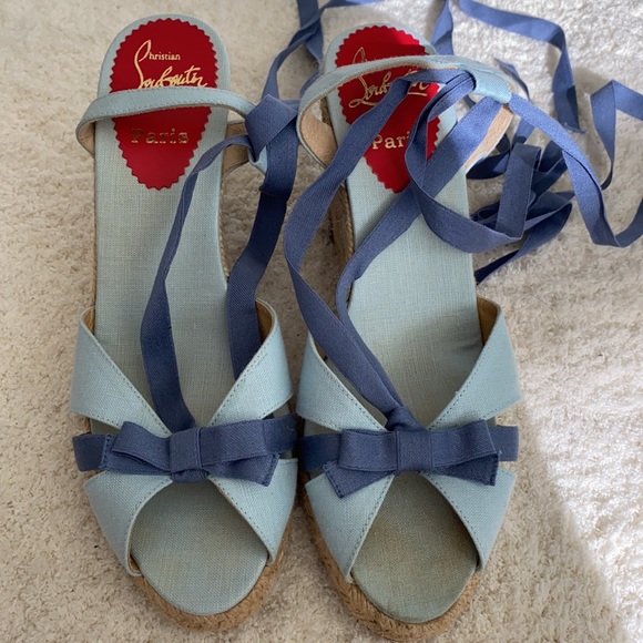 Christian Louboutin Isabelle Wedges - Picture 3 of 8